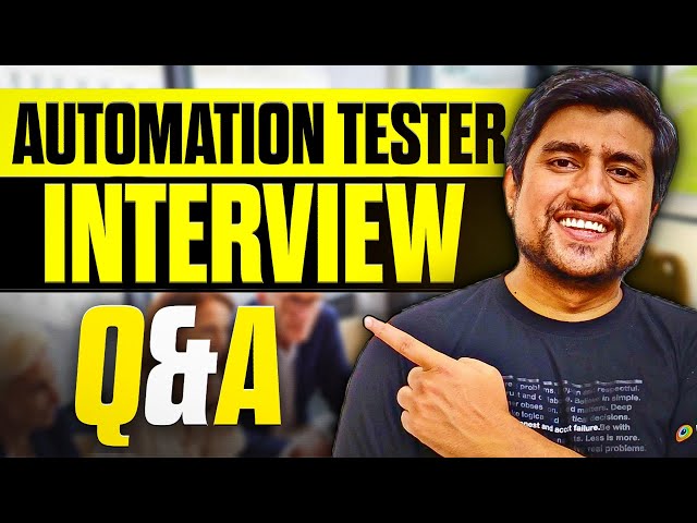 Top 5 Interview Questions For an Automation Tester