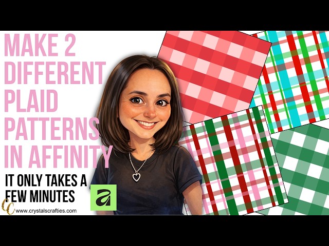 How to Make Plaid Patterns in Affinity | Gingham + Traditional Plaid