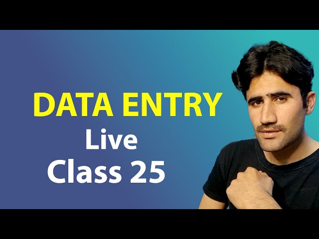 Data Entry Live Work Demo for Beginners  Make Money Online  Typing Job