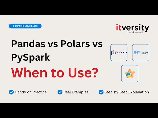 Pandas vs PySpark vs Polars: When to Use Each for Data Engineering