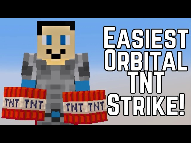 NOOBS Can Make This Orbital Strike Cannon! -  Minecraft