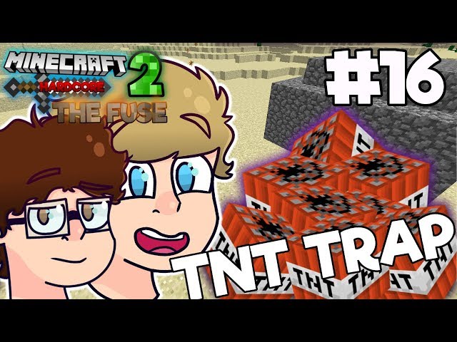 TNT TRAP | Minecraft Hardcore #2 (Part 16)