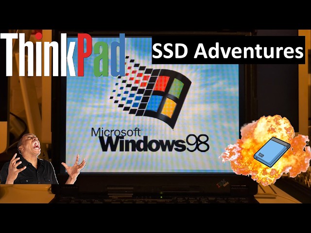 SSD Adventures II: Installing an SSD into the IBM Thinkpad 390e
