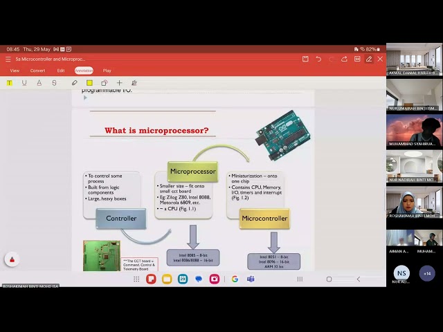 20252 Chapter 5(a): INTRODUCTION TO MICROCONTROLLER & MICROPROCESSOR
