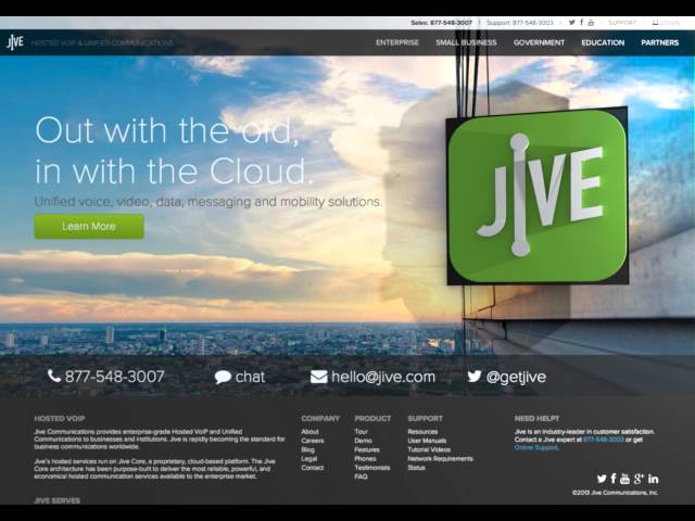 Jive communications