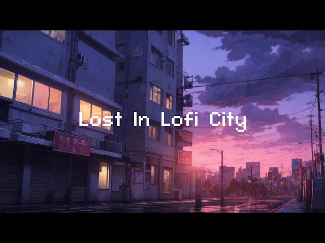 Lost In Lofi City 🌸 Lofi Hip Hop Radio 🌜 Beats To Relax / Study
