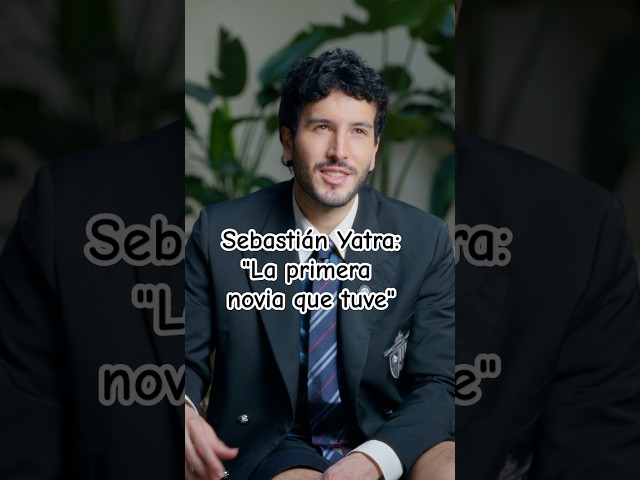 Sebastián Yatra dedicated this song to his first love