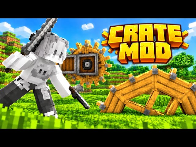 CRATE MOD 1.26.45+ for MCPE/Bedrock | Absolutely INSANE!