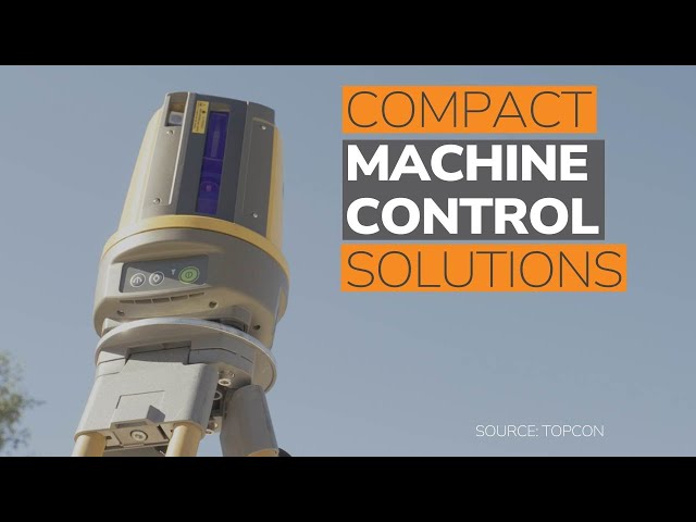Topcon Offers Affordable 3D Machine Control for Compact Machines