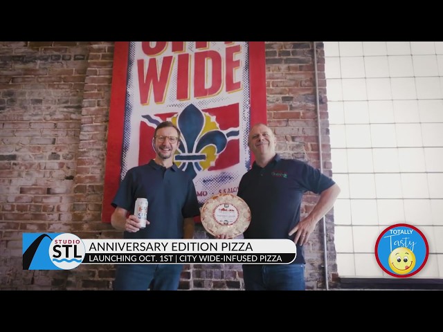 Dogtown Pizza Collabs with 4 Hand Brewery for a new Anniversary Pizza!