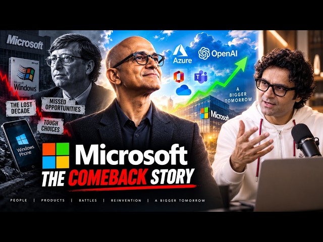 Microsoft: The Comeback Story | 5 Decisions That Changed Everything