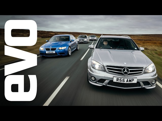 BMW M3 v Mercedes C63 v Lexus IS F v Audi RS4: £30k V8s go head-to-head