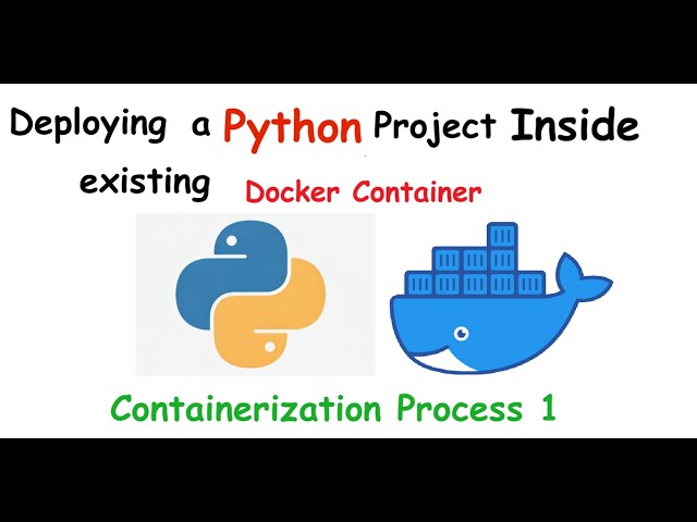 Docker container configuration for deployment of Python using Ubuntu image