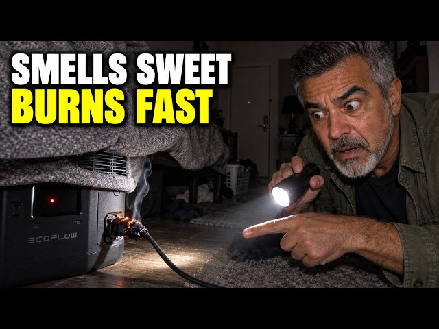 Small-Apartment Tenant: This Backup Battery Mistake Could Cause a Fire During The Night