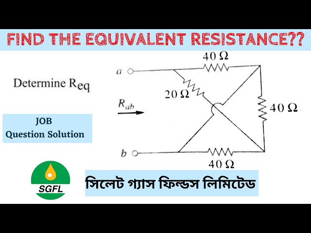 08-Equivalent Resistance of Circuit - Resistors In Series and Parallel Combinations