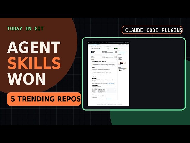 Claude Code Plugins Are Exploding: 5 GitHub Repos Trending Today