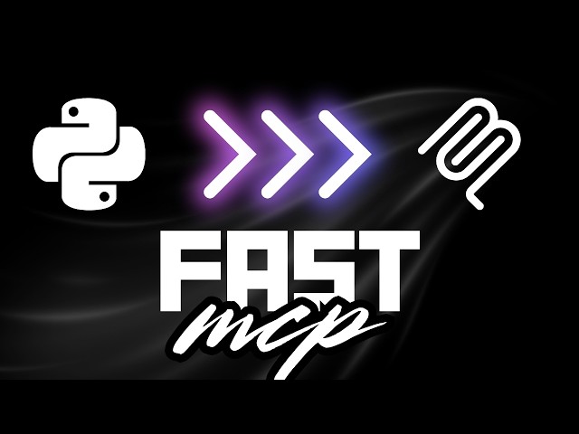 Turn ANY Python Function into an MCP Tool Instantly (FastMCP Demo)