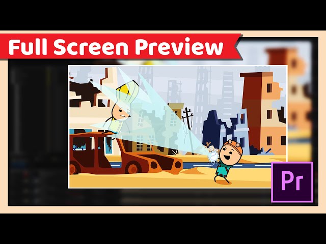 Adobe Premiere Pro Tutorial : Full Screen Preview
