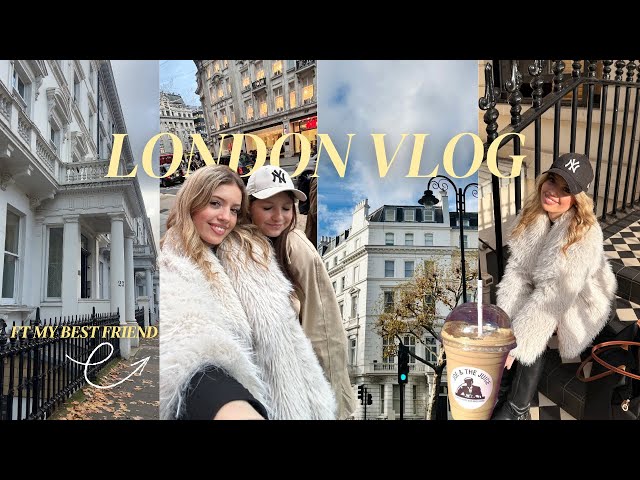 LONDON VLOG💛 Content day, South Kensington, Oxford street shopping, Brandy Melville ft bestfriend