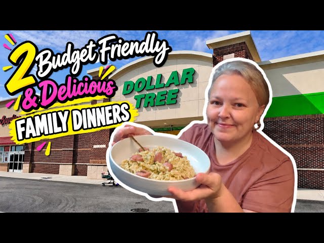 2 Delicious Low Cost Dinners From Dollar Tree - Did I Mention They Are Actually TASTY?!