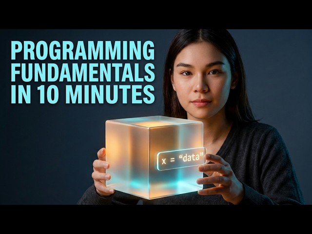 Programming Fundamentals in 10 Minutes – Everything a Beginner Needs to Know