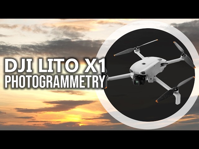 The DJI Lito X1 Is The BEST Entry Photogrammetry and 3D Mapping Drone