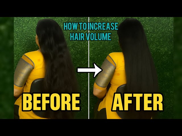 How to Instantly Increase Hair Volume using Mousse| Easy Hair Tips