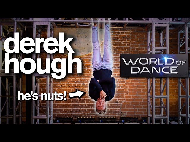 CRASHING the WORLD OF DANCE Set with Derek Hough