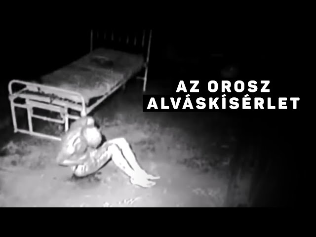 A kegyetlen orosz alváskísérlet