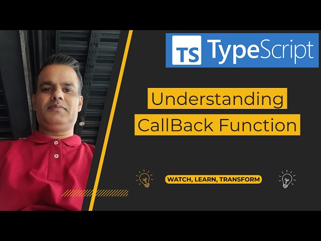 TypeScript - Understanding Callback Functions