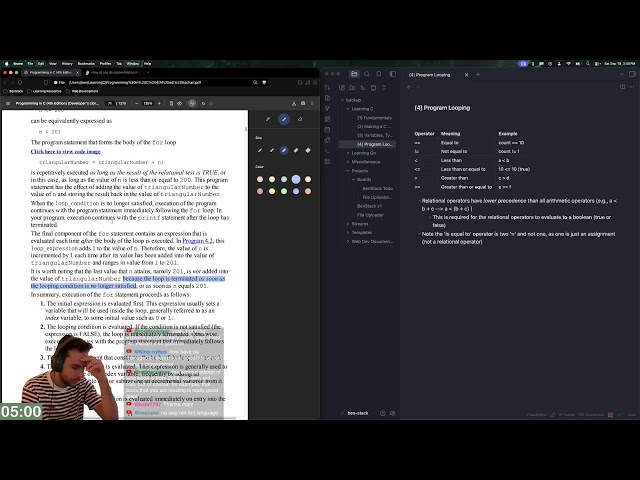 Day 3 learning C because it's fun (no AI)