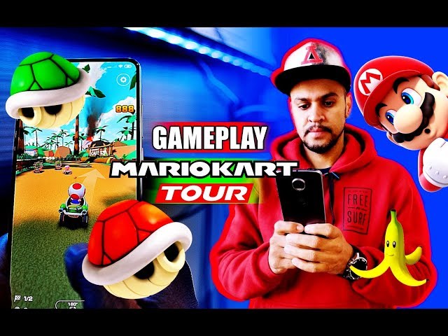 Mário Kart Tour GAMEPLAY Android