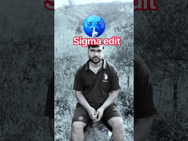 Sigma Edit Kaise Banaye 🔥 | CapCut Sigma Edit Tutorial | Trending Sigma Editing #shorts #sigmapro