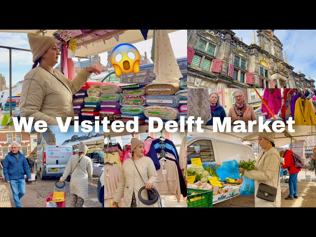 ‼️We Visited Delft bazaar  Old Town In NL 🇳🇱🔥😍  I Made Chili Paneer With Naan..!
