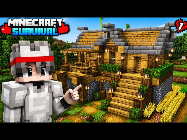 Epic Minecraft Day 1... Gone Wrong! ⭐ #minecraft #minecraftsurvival 