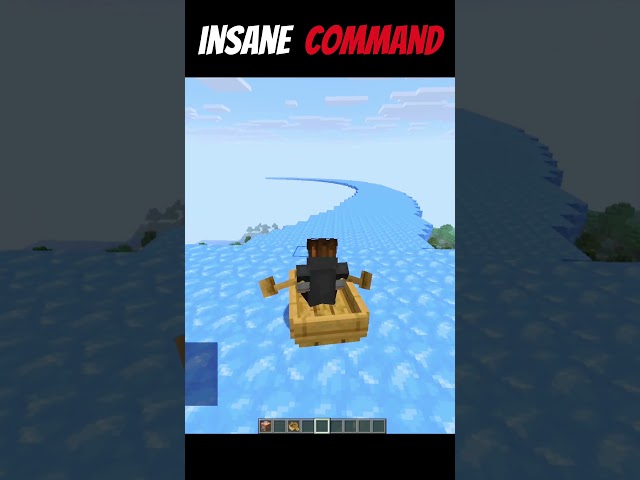 This Minecraft Command Is INSANE 😳 #Minecraft #Shorts