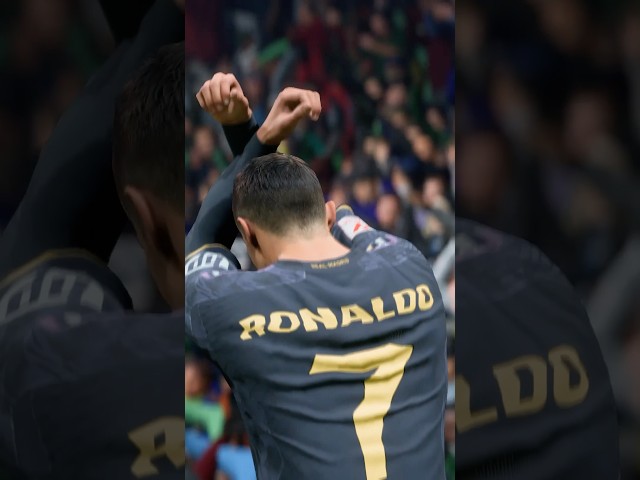 Cristiano Ronaldo Bicycle Volley Goal #shorts #ronaldo #gaming #fc24 #ps5 #football #urcristiano