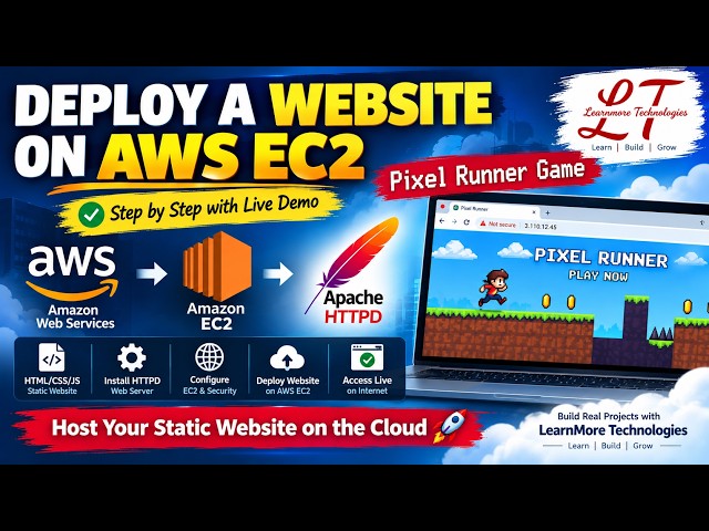 How to Deploy a Website on AWS EC2 | Static Website Hosting with Apache HTTPD