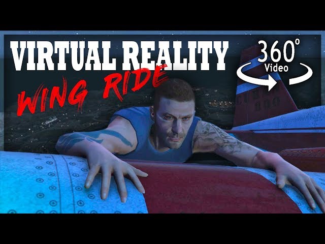 Riding a Plane In Virtual Reality | GTA 360° Video
