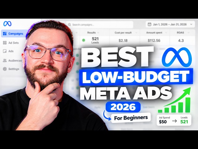 The Best Low-Budget Facebook Ads Strategy For Beginners (2026)