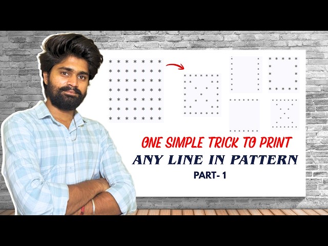 Master Patterns using Python | Day-1 Hallow Square Patterns | CodingFataka