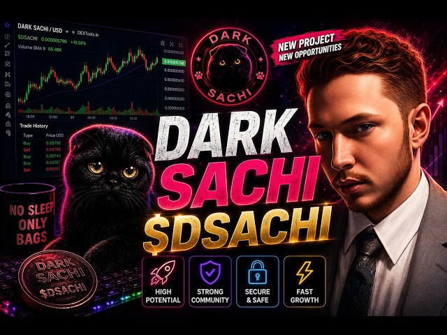 DARK SACHI ($DSACHI) Explained | Is This the Next Big Crypto Community Project?