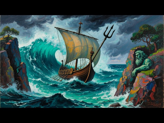 The Odyssey Audiobook 3 (Book 9-12) | Homer's Epic Greek Mythology | Deep Voice for Sleep