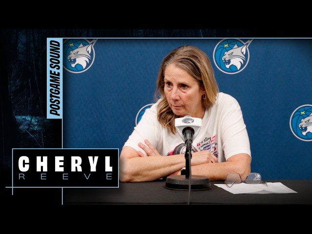"They Just Got The Best Of Us." | Cheryl Reeve Postgame Sound | 09.18.26