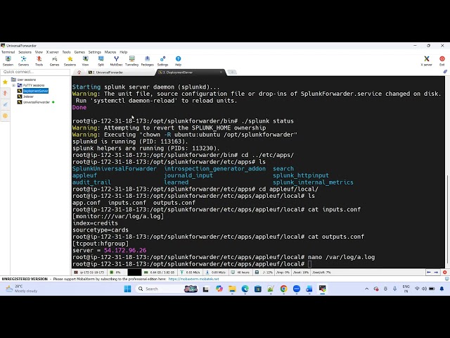 Splunk Deployment Server Configuration, Splunk Administration, Splunk