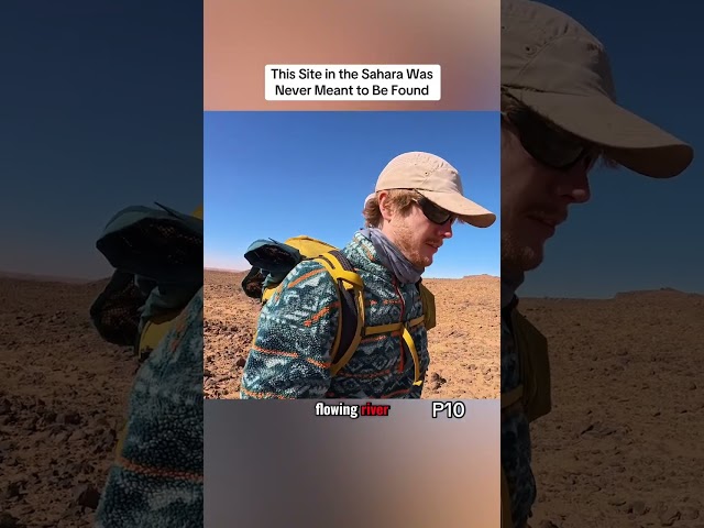 This Site in the Sahara Was Never Meant to Be Found! 😱 #exploring #adventure #ancienthistory