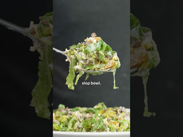 We have slop bowls at home.