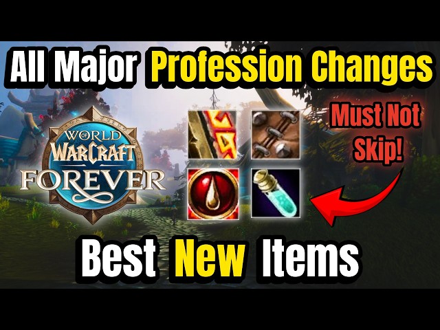 WoW Forever | Complete Profession Overview | Everything You Need to Know