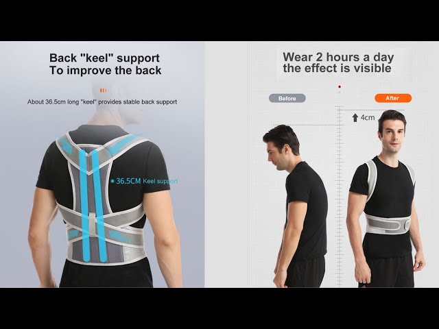 New Design Humpback Girdle Keel Back Brace Review | Shoulder Posture Corrector & Spine Support