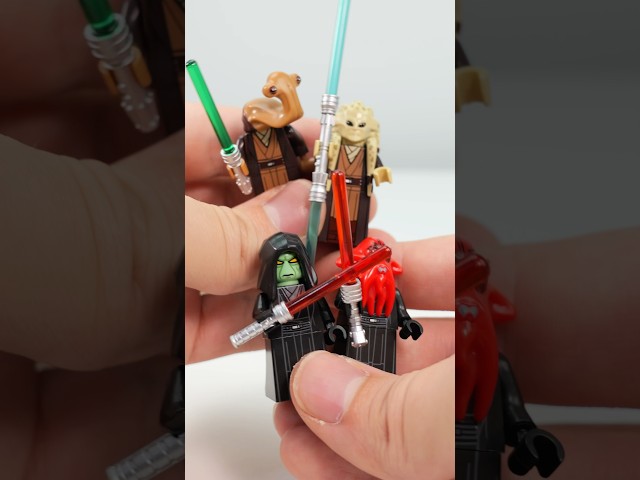 NOT Lego Jedi & Sith minifigure customizer packs! #legostarwars #jedi #sith #lego #starwars